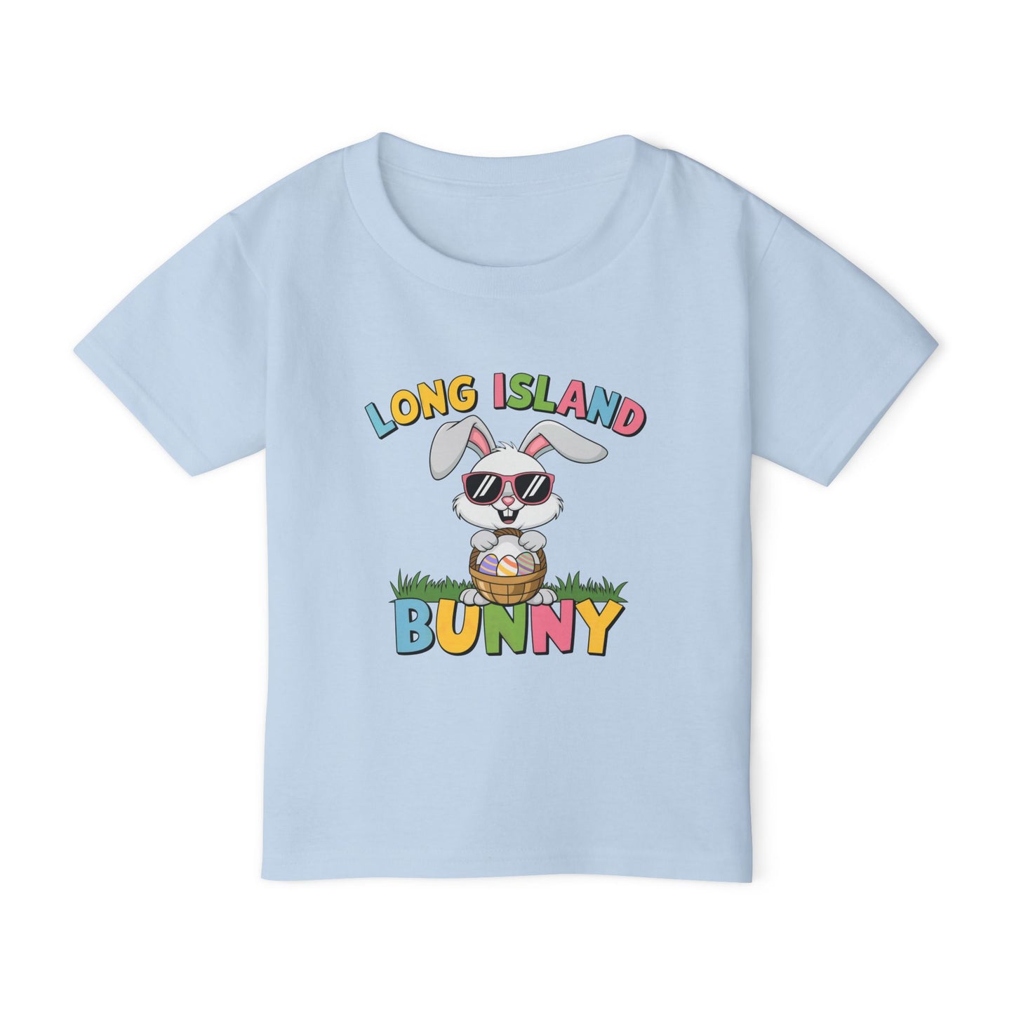 What's Up Long Island? Bunny Toddler T-Shirt - Perfect for Easter and Spring Events
