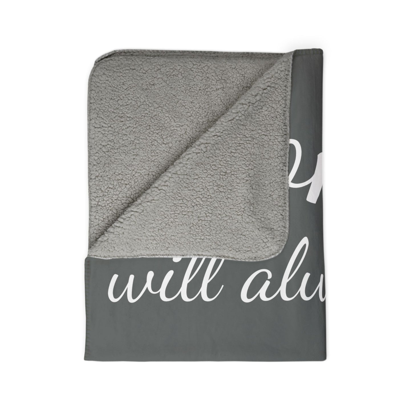 What's Up Long Island? Home Sherpa Blanket – "Home Will Always Be Long Island NY" Cozy Sherpa/Fleece Throw