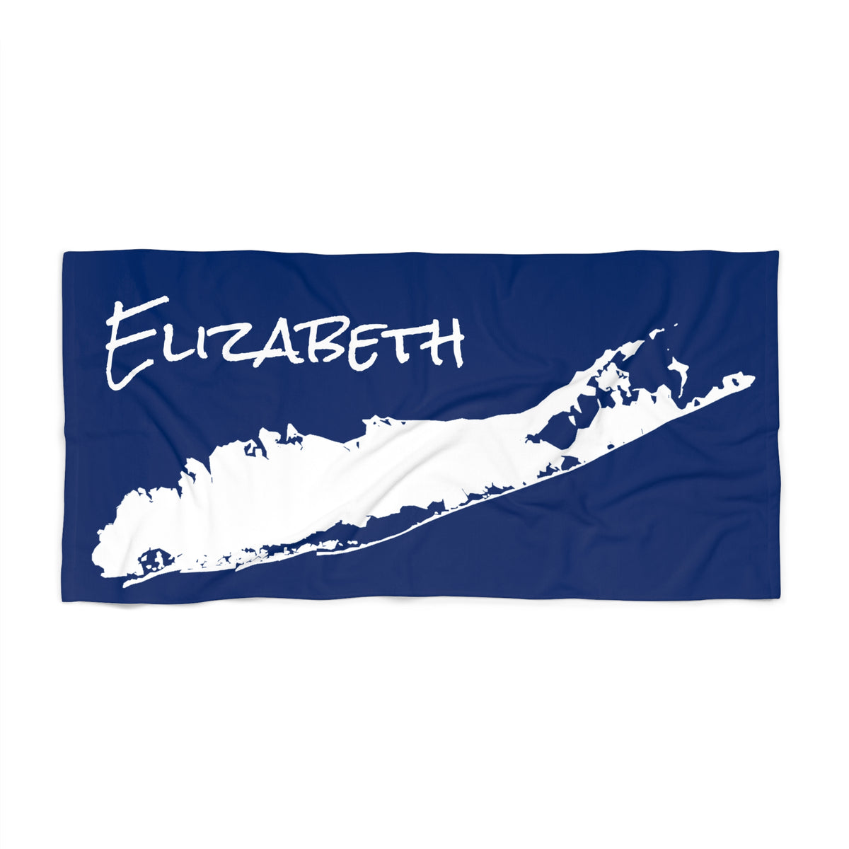PERSONALIZED Long Island Beach Towel – Custom Name
