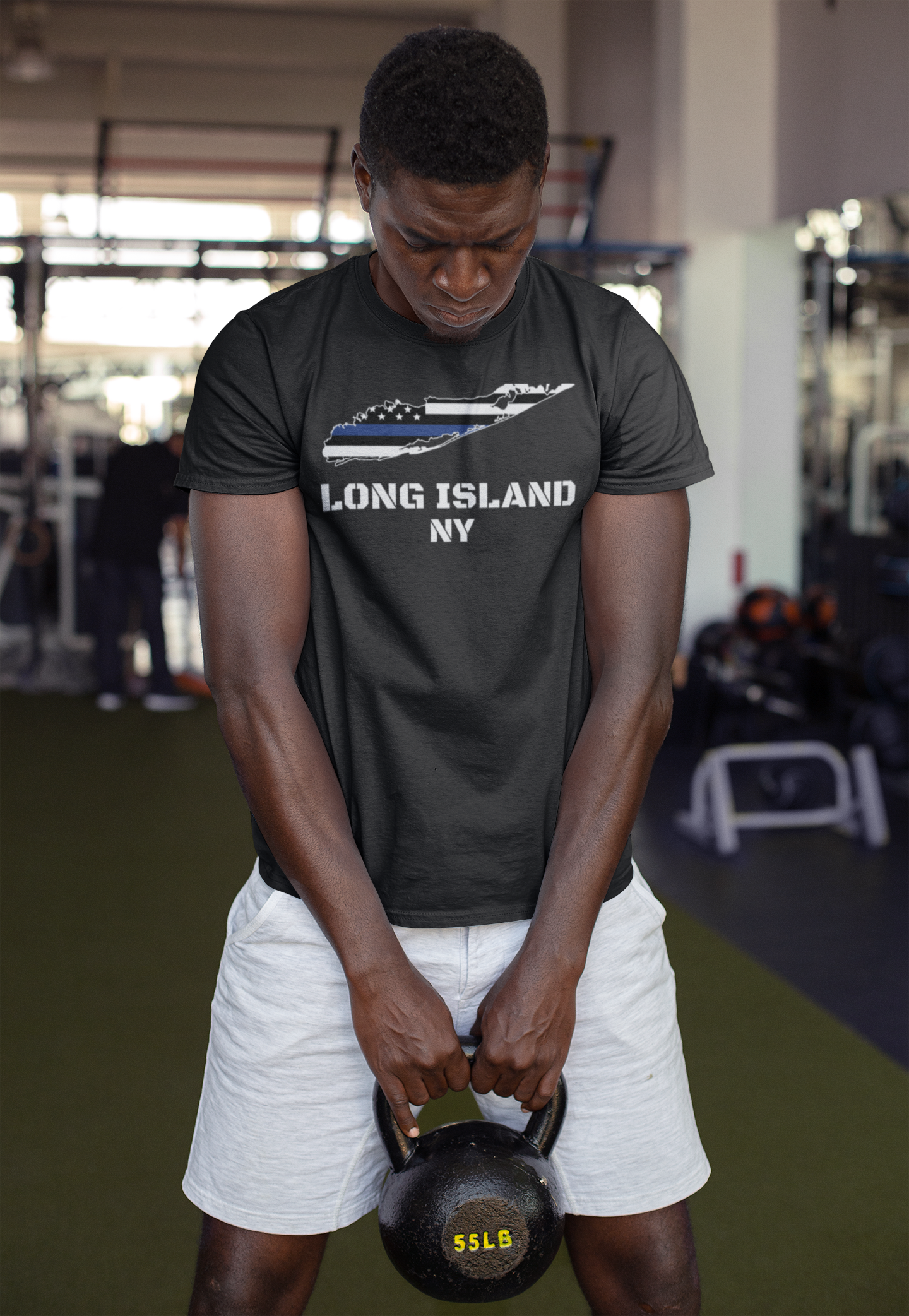 Blue Line Tee: Support Our Long Island Heroes, Unisex Short Sleeve T-Shirt, Law Enforcement Apparel, Police Support Shirt, Patriotic Gift, Casual Wear