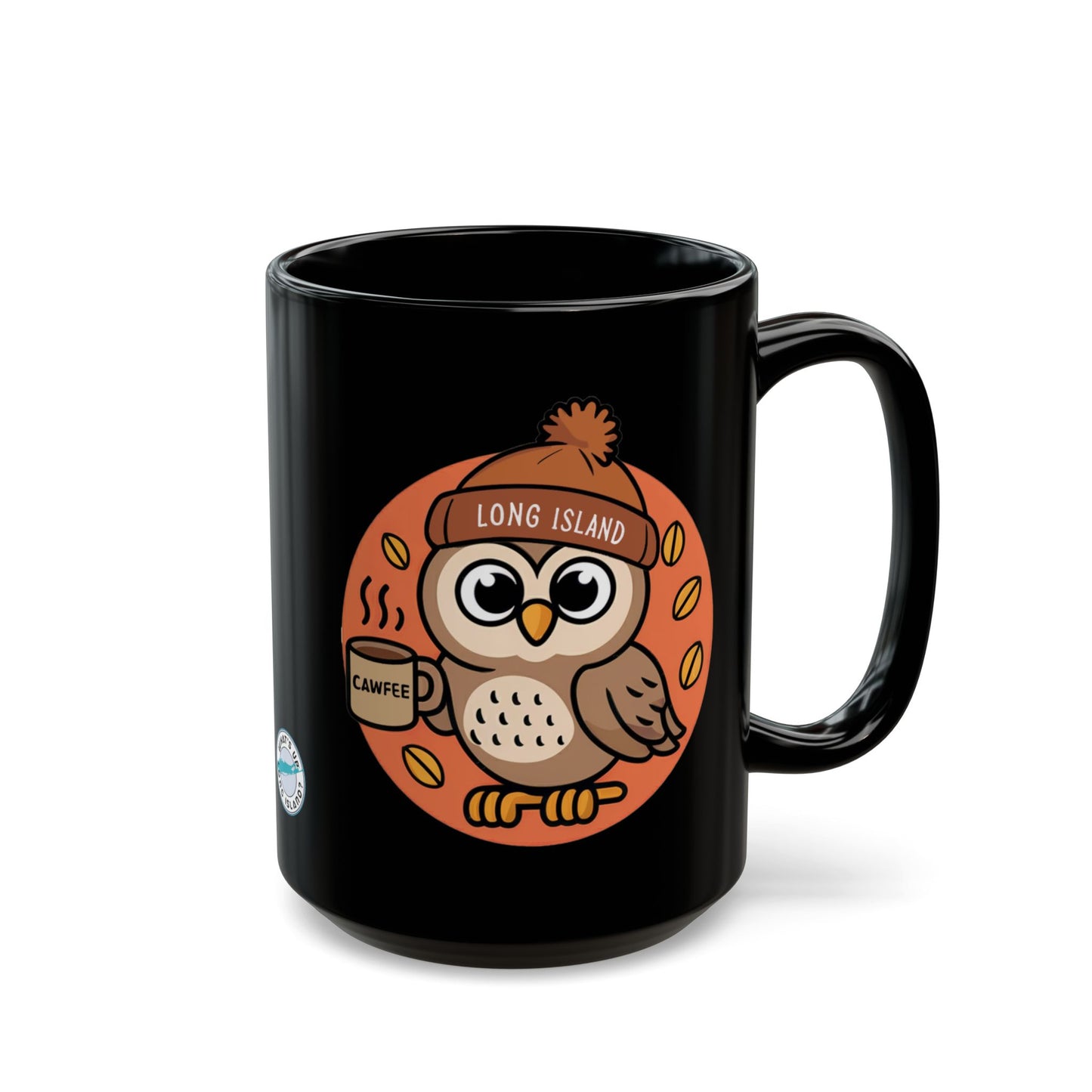 What's Up Long Island? Autumn Cawfee Owl Coffee Mug | Perfect Gift for Fall