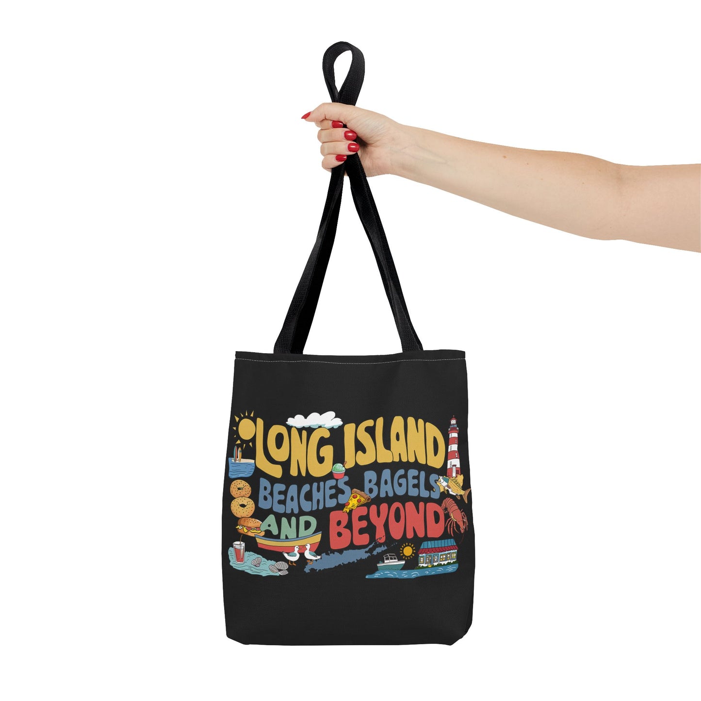 What's Up Long Island? Beaches, Bagels and Beyond | Fun Travel Bags, Beach Day Tote