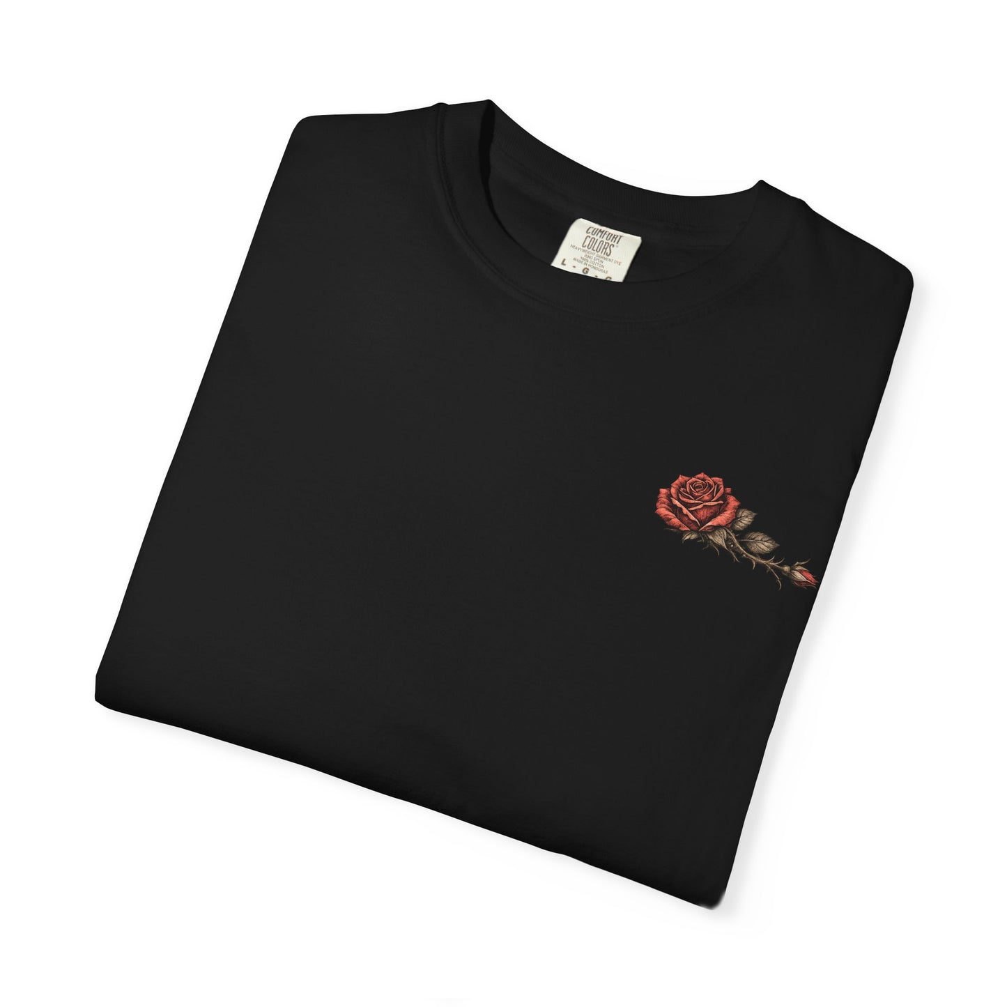 Skull & Roses Tee — Vintage Gothic Skull Graphic T-Shirt