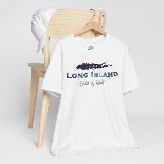 I'm in Long Island State of Mind - Unisex Jersey Tee - Summer Vibe Graphic T-Shirt