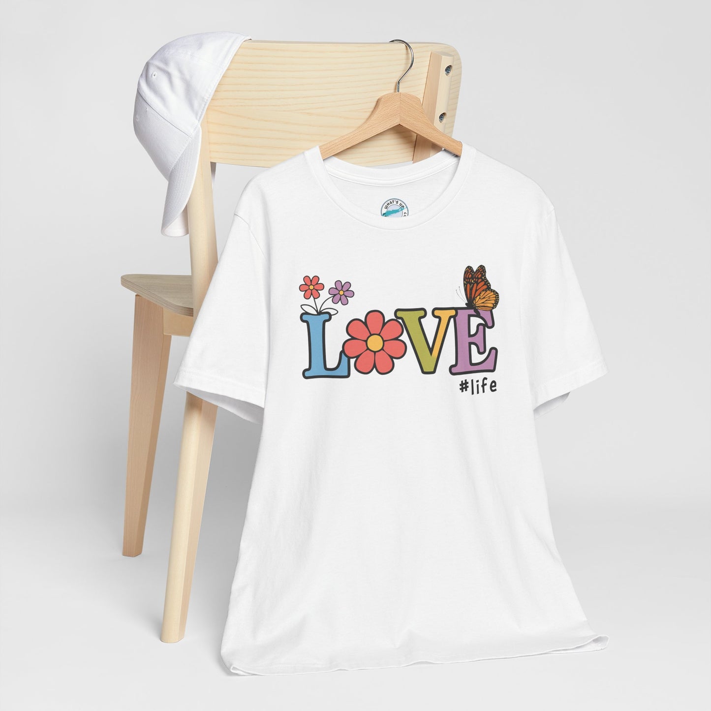 Colorful Love Life Unisex Jersey Tee