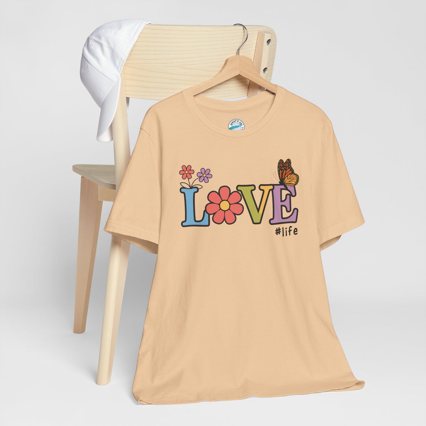 Colorful Love Life Unisex Jersey Tee