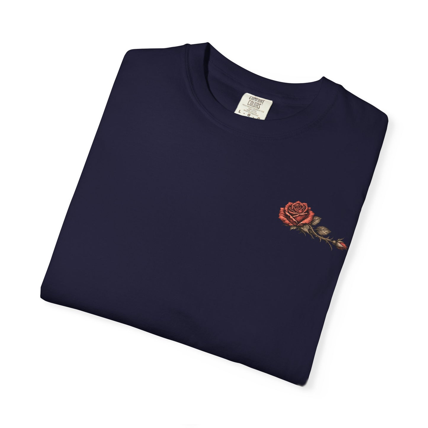 Skull & Roses Tee — Vintage Gothic Skull Graphic T-Shirt