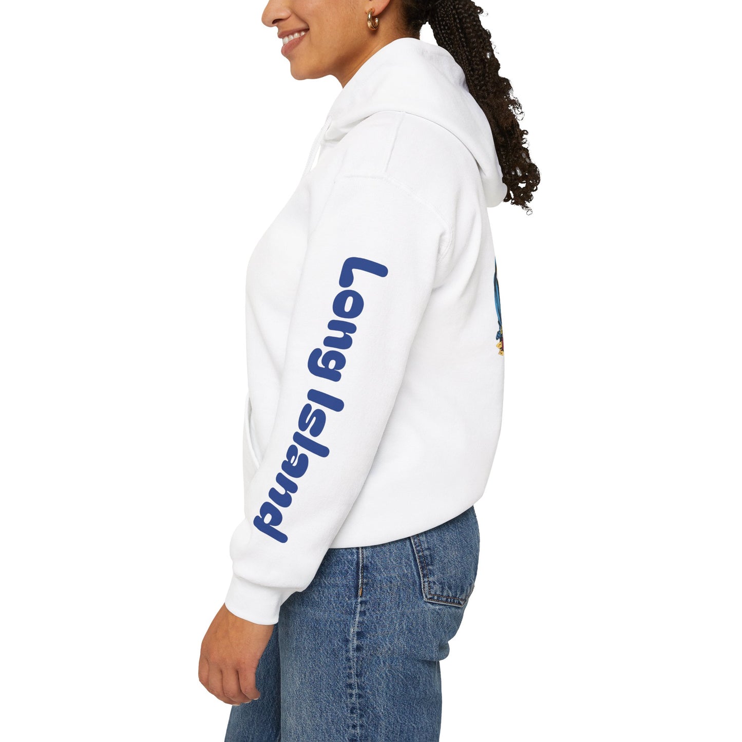 What's Up Long Island? Beach Life Unisex Hoodie – Relaxed Summer Vibes & Coastal Love