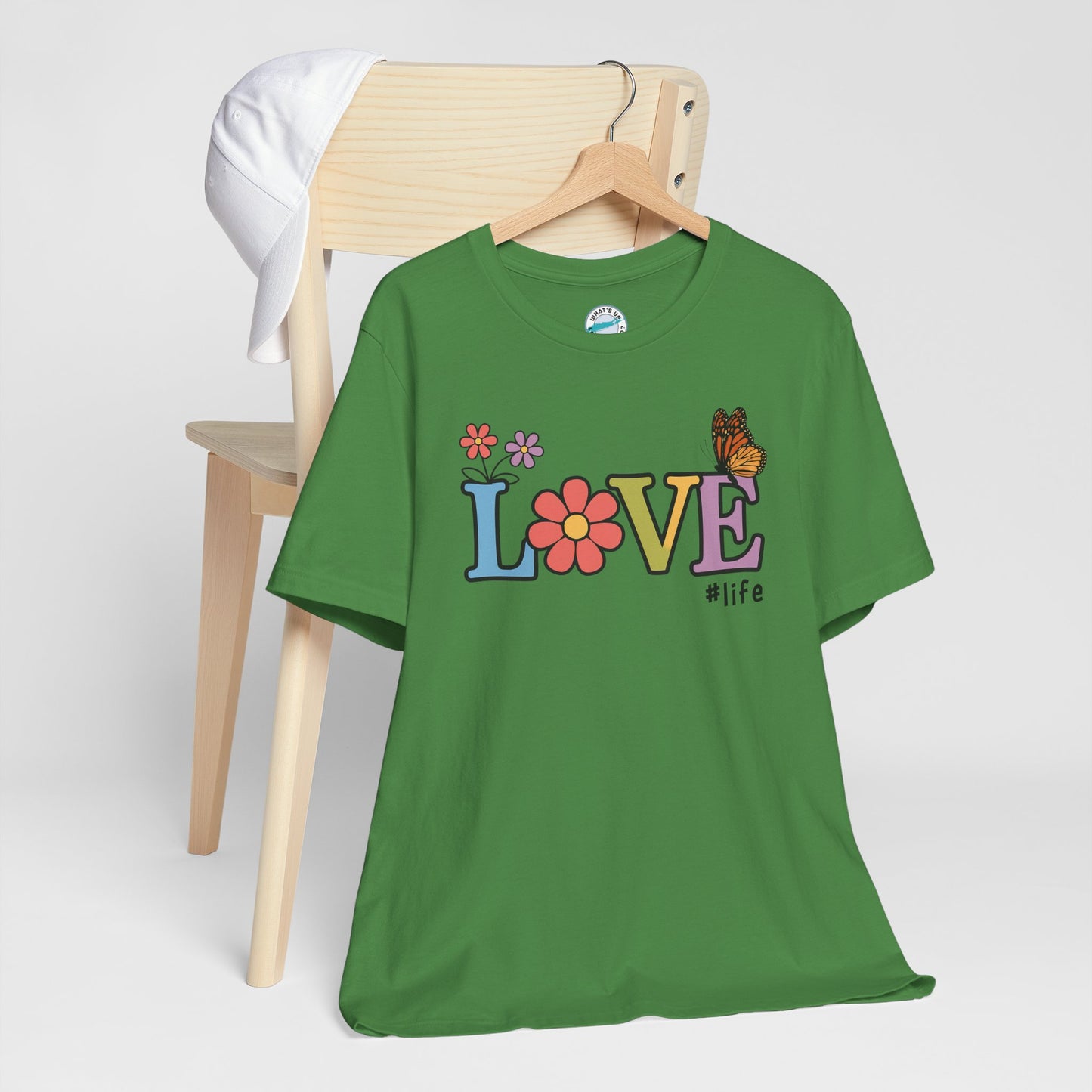 Colorful Love Life Unisex Jersey Tee