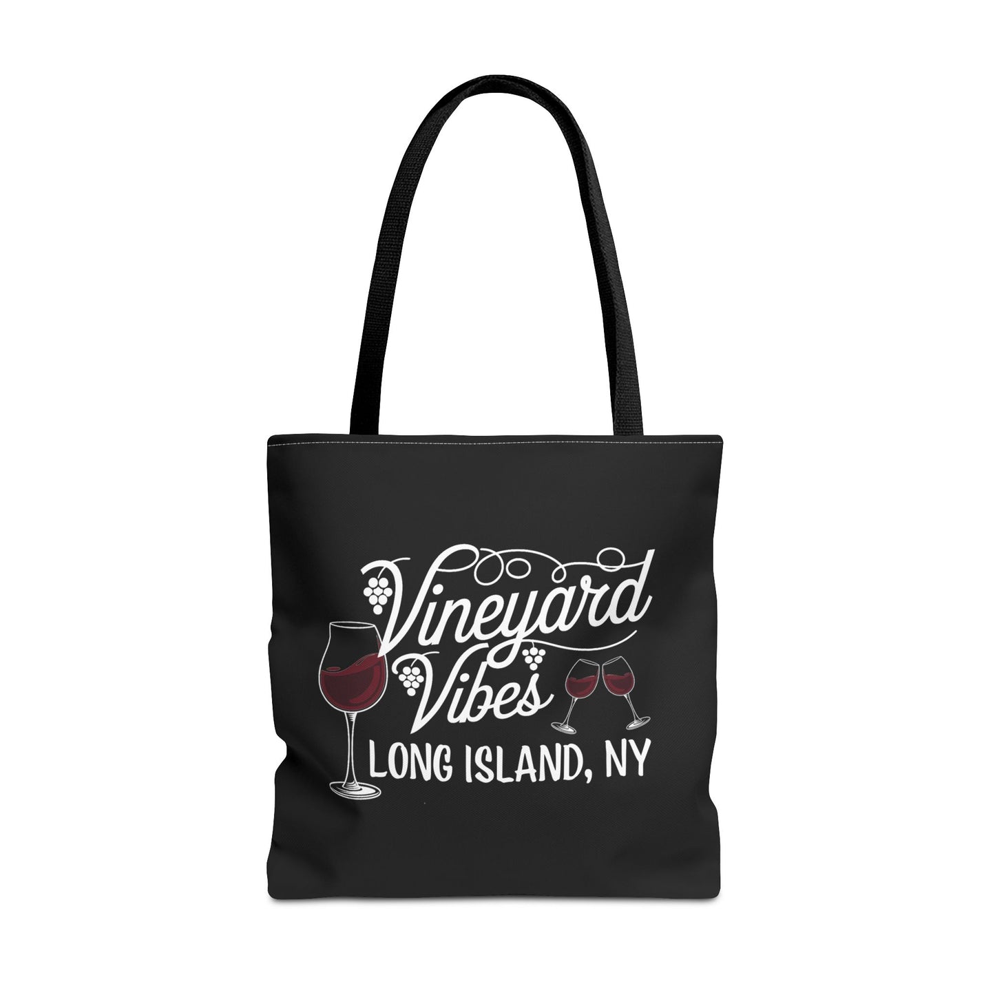 Vineyard Vibes What's Up Long Island? Tote Bag - Fun and Functional - Great gift for wine lovers