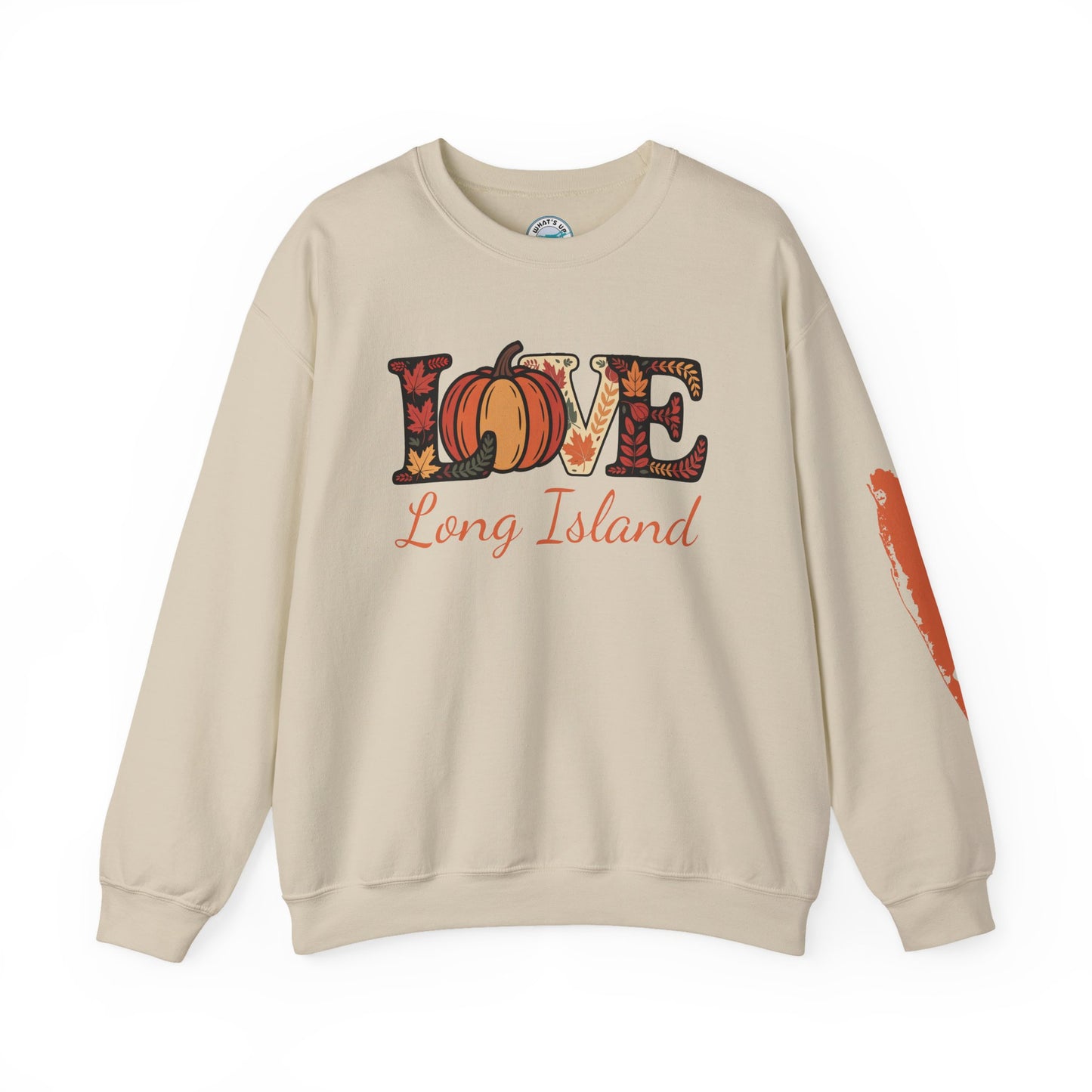 Love What's Up Long Island? Theme Unisex Sweatshirt, Halloween Gift, Cozy Autumn Wear, Unisex Apparel