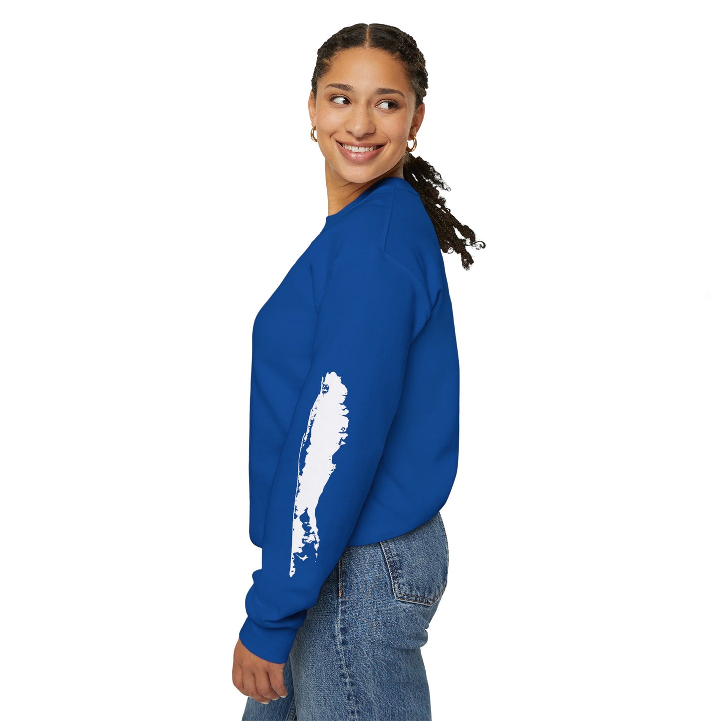 What's Up Long Island?  Cawfee Theme, Cute Winter Owl Sweatshirt, Holiday Gift, Cozy Winter Wear, Unisex Apparel