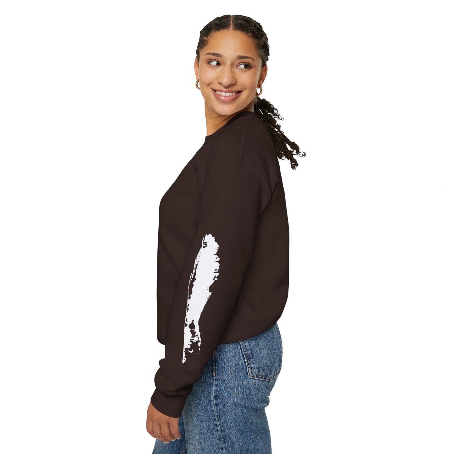 What's Up Long Island?  Cawfee Theme, Cute Winter Owl Sweatshirt, Holiday Gift, Cozy Winter Wear, Unisex Apparel