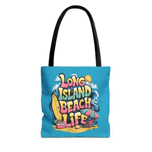 What's Up Long Island? Beach Life Tote Bag - Fun and Functional Beach Accessory - Birthday, holiday gift or just for yourself