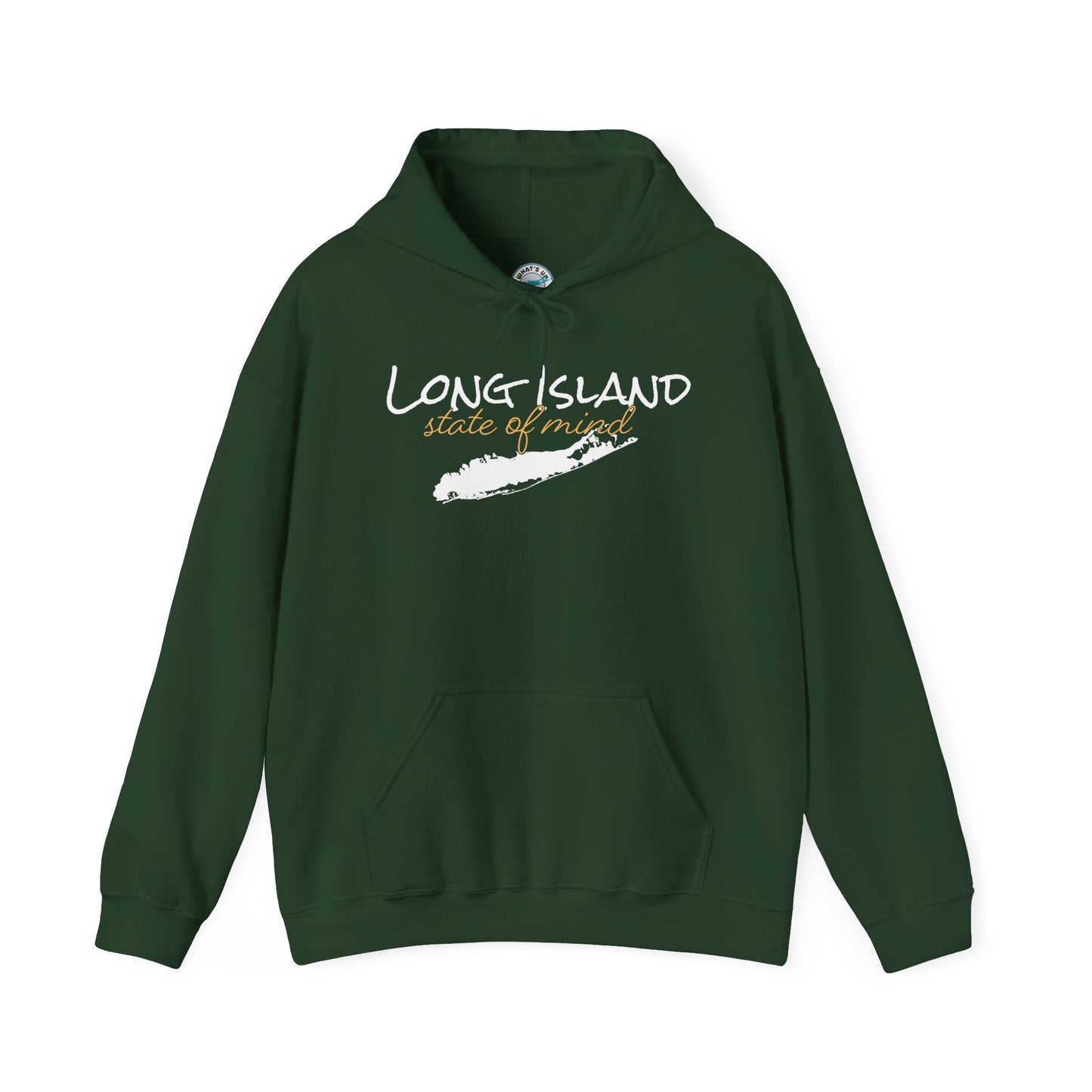 Long Island 'State of Mind' Hoodie — Coastal Island Unisex Graphic Pullover