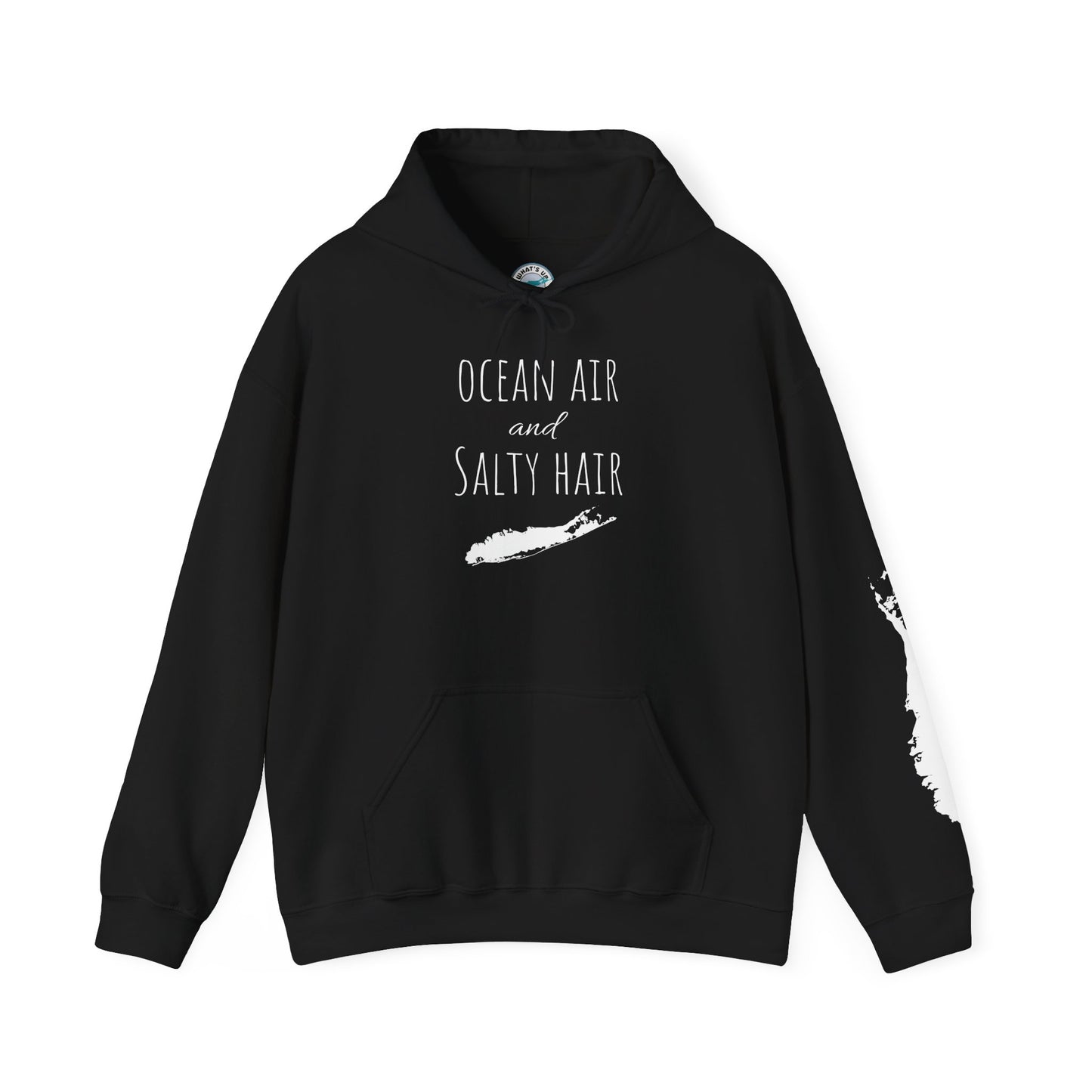 What's Up Long Island?  Ocean Air and Salty Hair Hoodie for Every Occasion | Perfect Gift, Casual Style