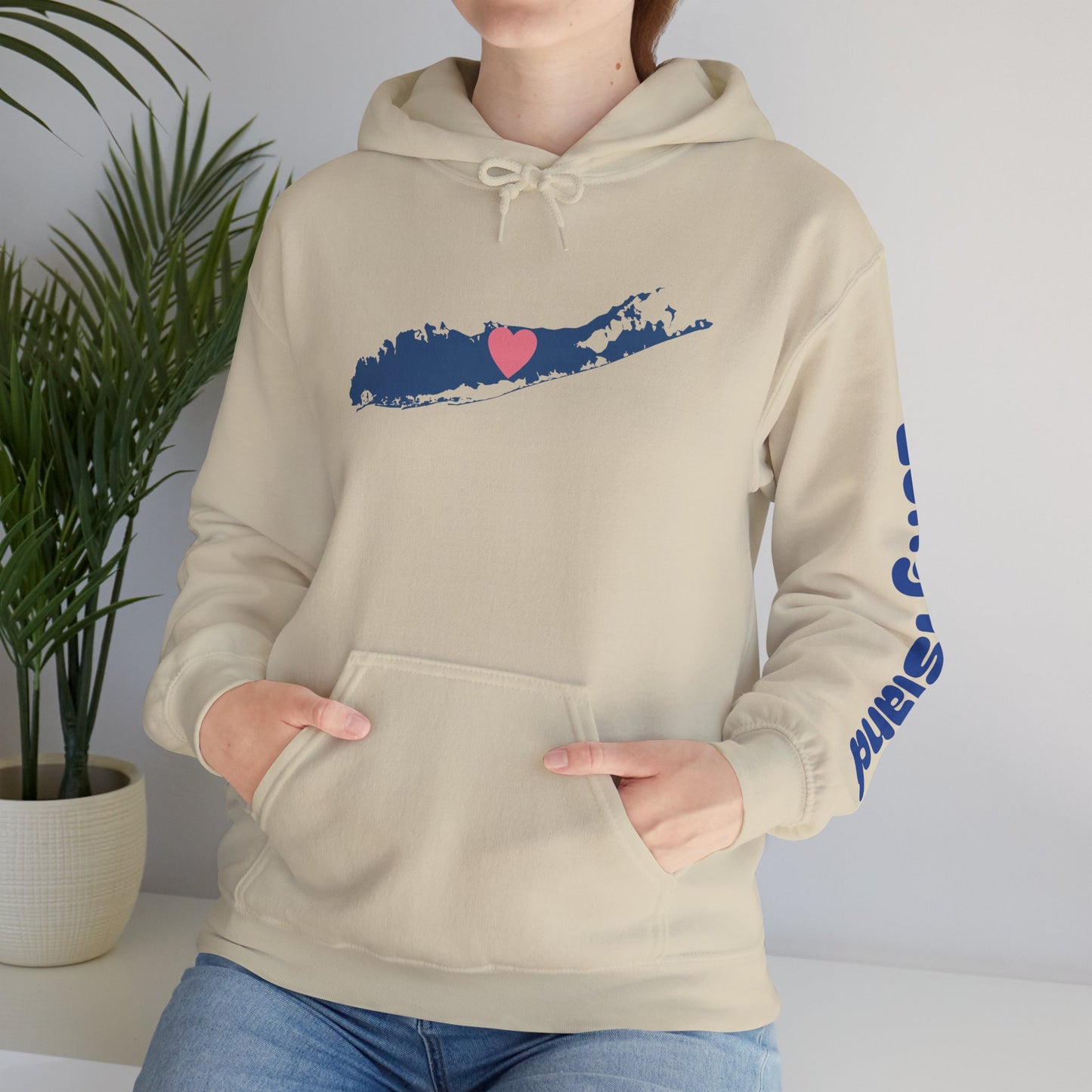 What's Up Long Island? Beach Life Unisex Hoodie – Relaxed Summer Vibes & Coastal Love