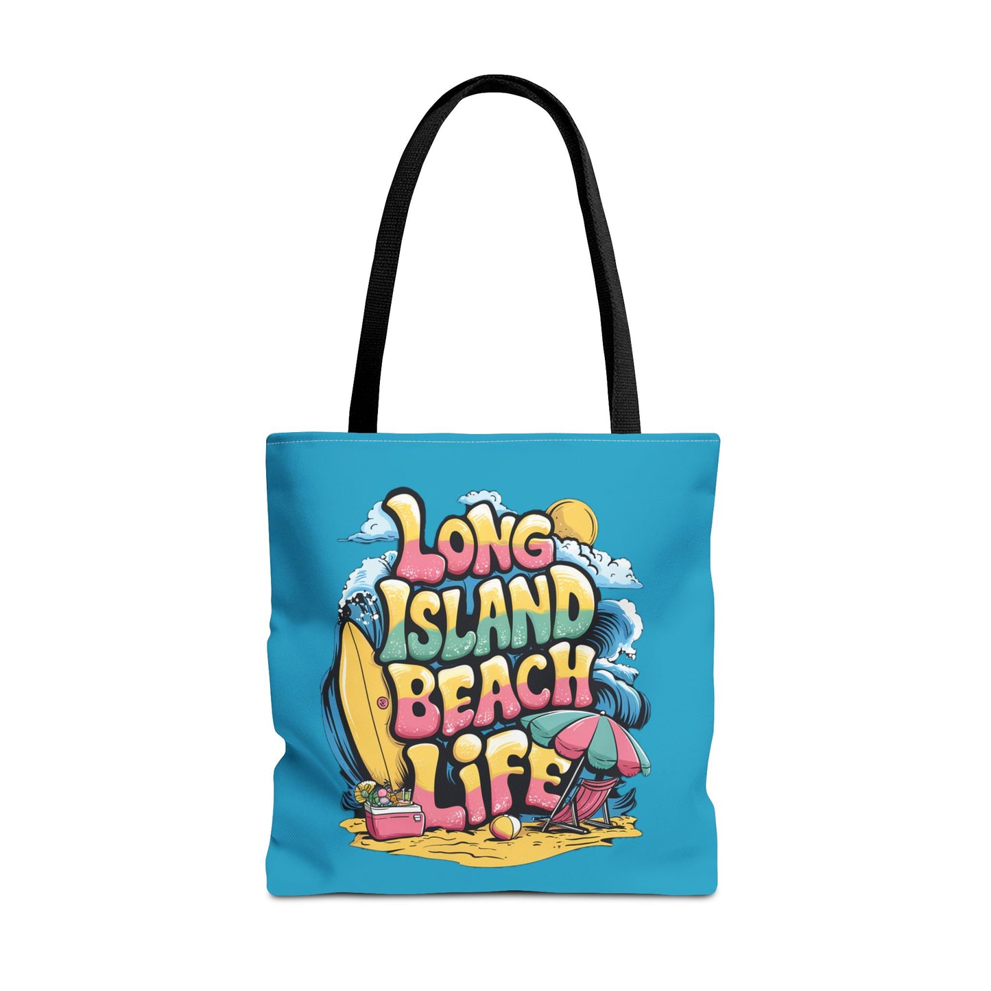 What's Up Long Island? Beach Life Tote Bag - Fun and Functional Beach Accessory - Birthday, holiday gift or just for yourself