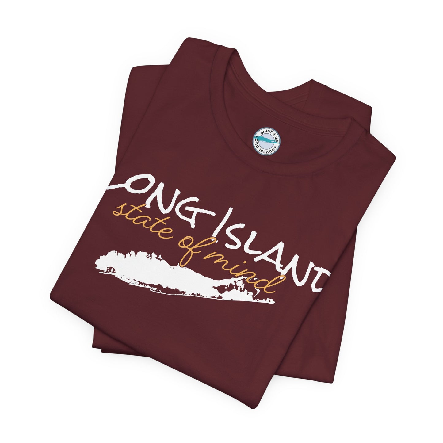 Long Island State of Mind Unisex T-Shirt — Coastal Vibe Tee for Locals & Tourists