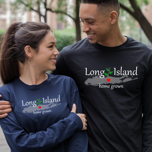 What's Up Long Island? Home Grown - Long Sleeve Unisex T-Shirt