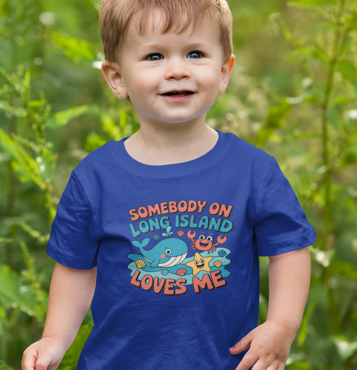What's Up Long Island? Somebody on Long Island Loves Me - Baby Tee, Cute Infant Shirt, New Parent Gift, Baby Shower Gift