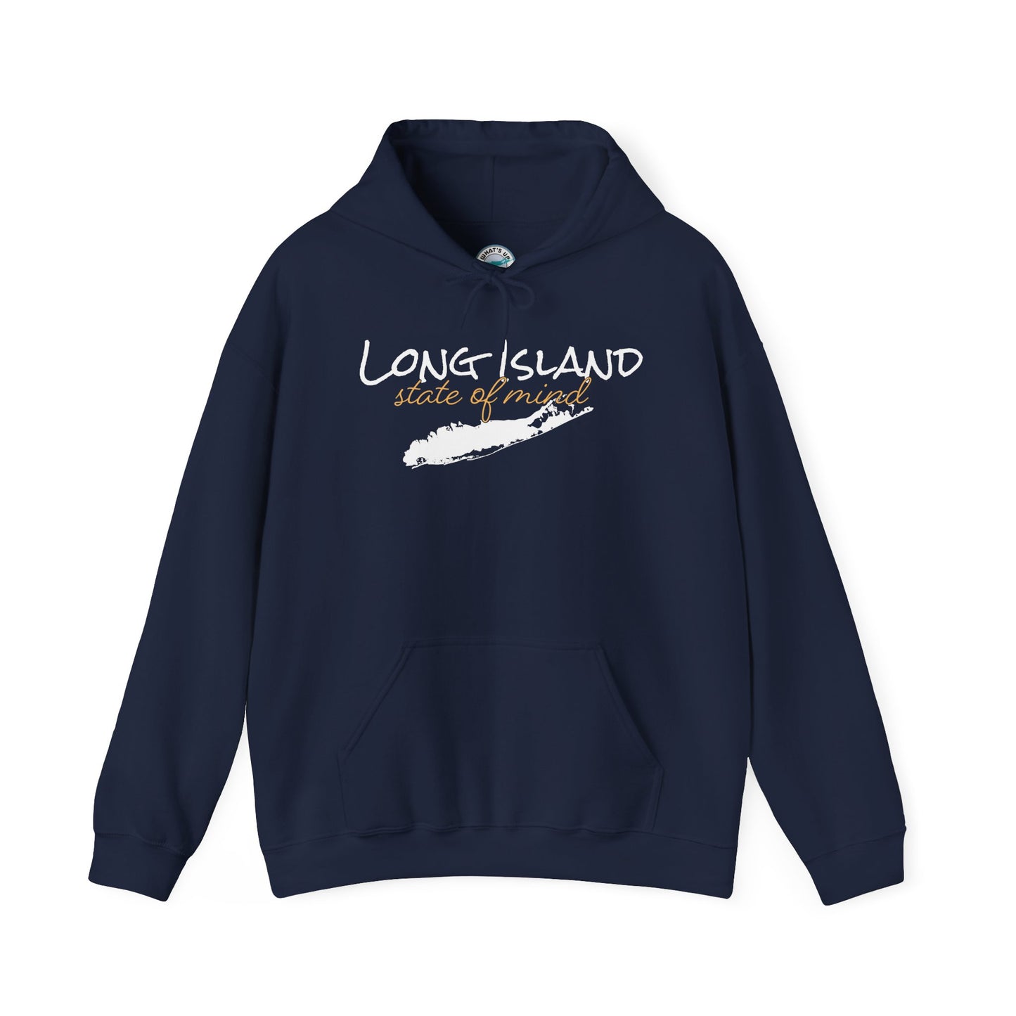Long Island 'State of Mind' Hoodie — Coastal Island Unisex Graphic Pullover