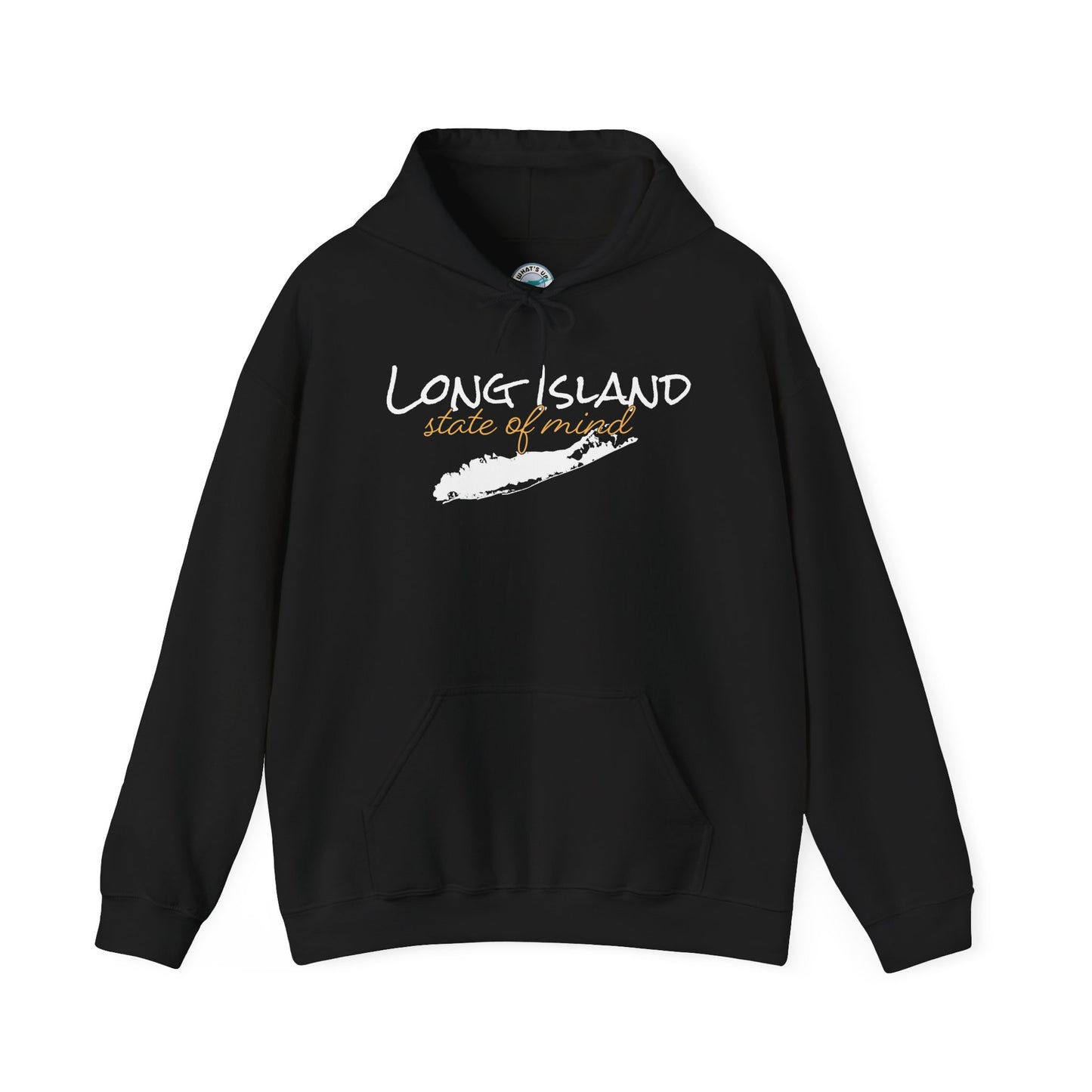 Long Island 'State of Mind' Hoodie — Coastal Island Unisex Graphic Pullover