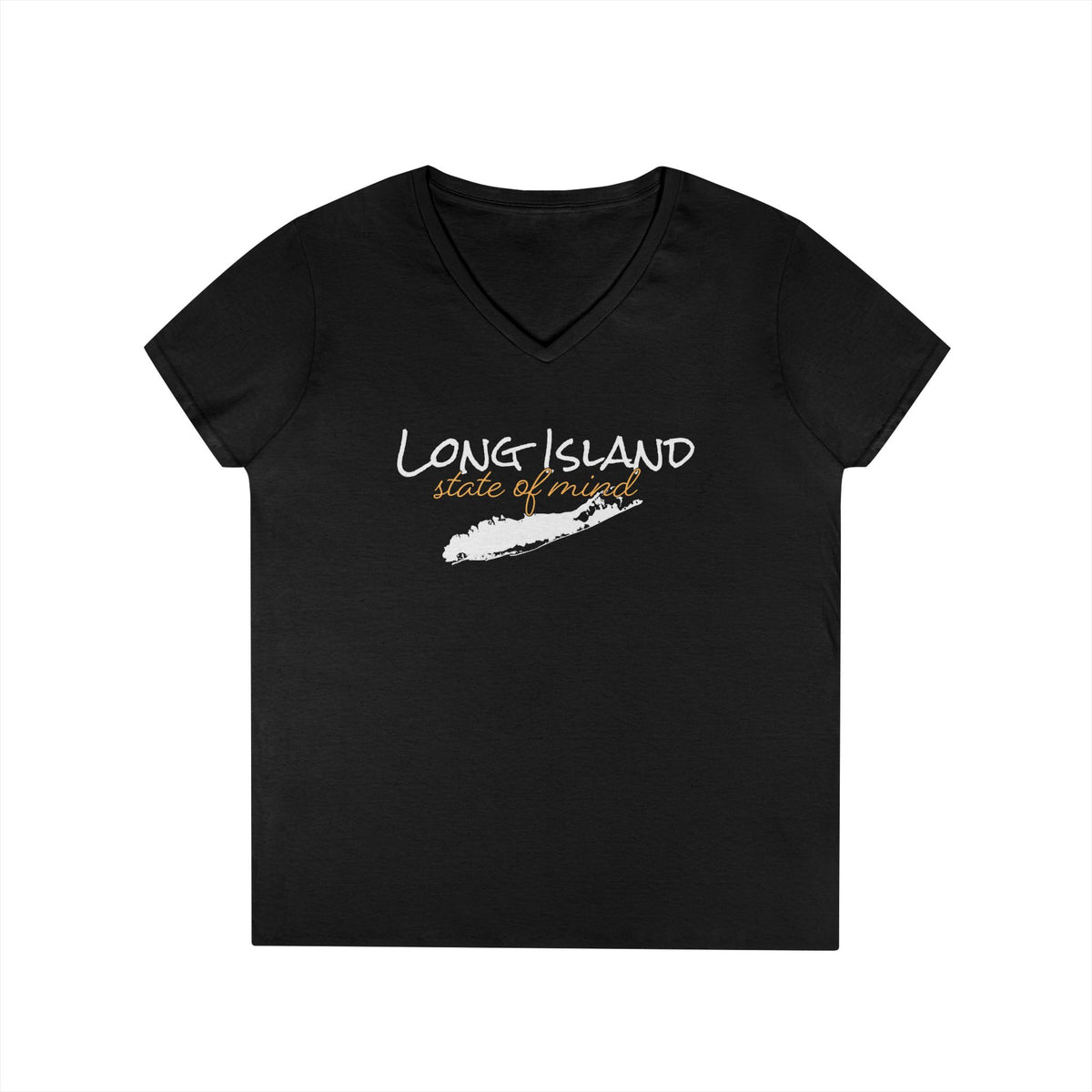 What's Up Long Island? State of Mind V-Neck T-Shirt