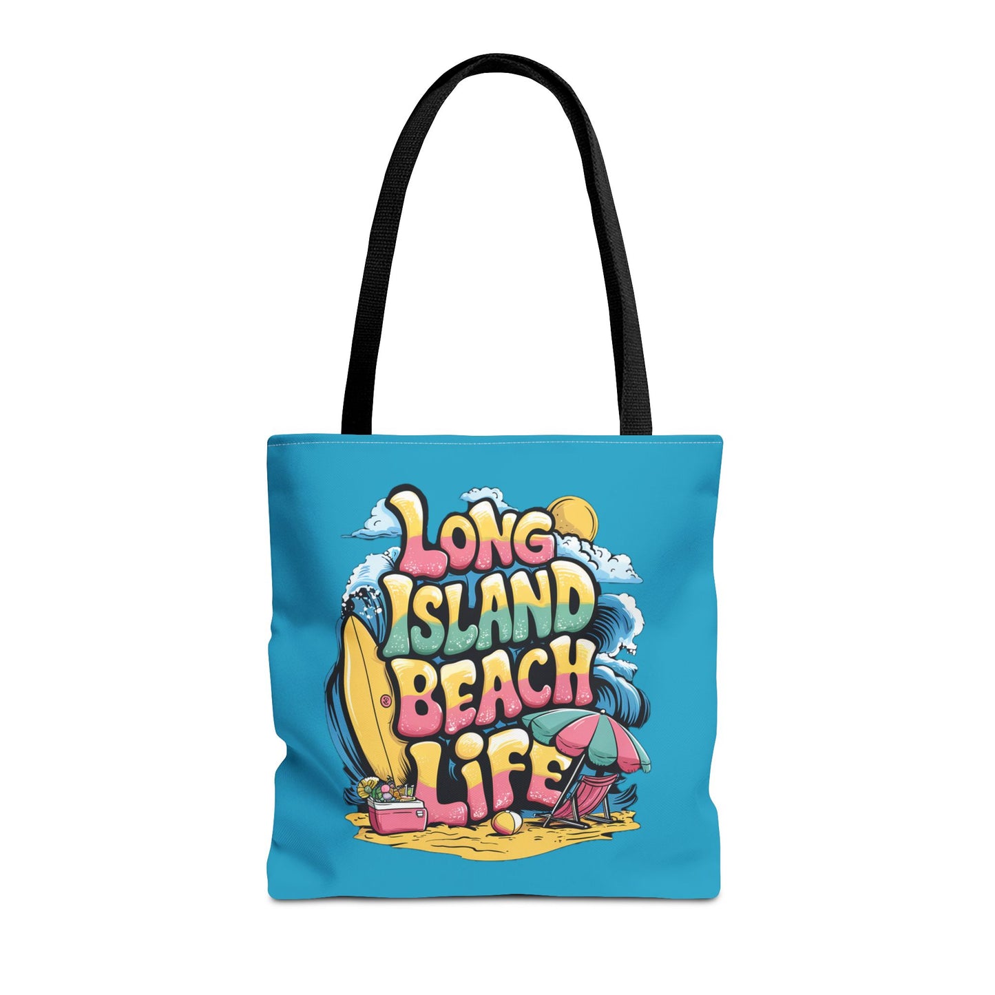 What's Up Long Island? Beach Life Tote Bag - Fun and Functional Beach Accessory - Birthday, holiday gift or just for yourself