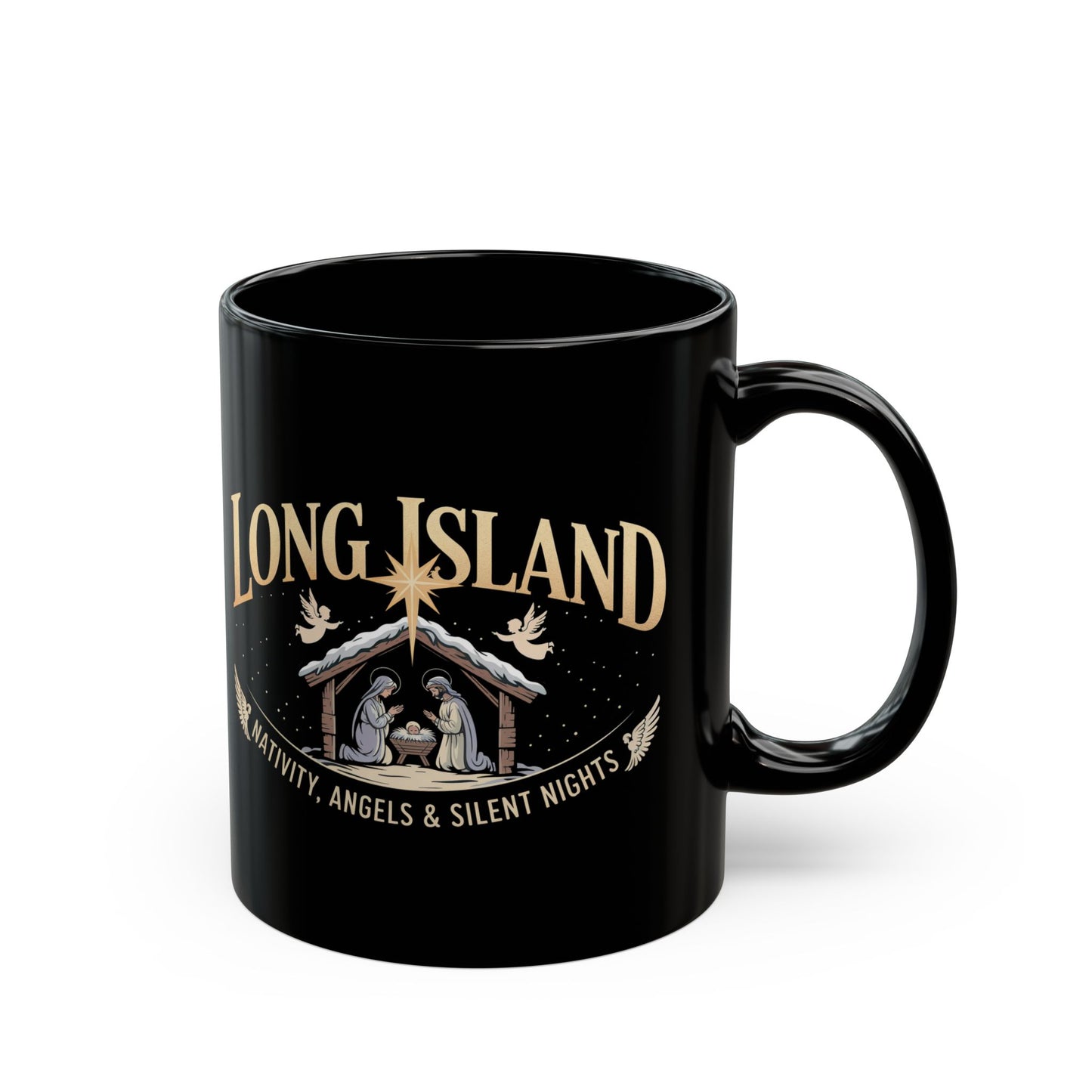What's Up Long Island? Nativity Mug - Perfect for Holiday Cheer, Gift for Coffee Lovers, Christmas Decor, Unique Present, Celebrate Family