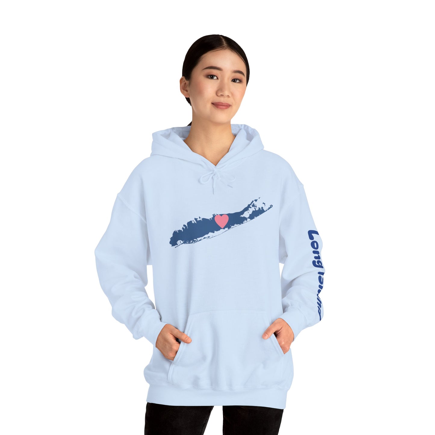 What's Up Long Island? Beach Life Unisex Hoodie – Relaxed Summer Vibes & Coastal Love