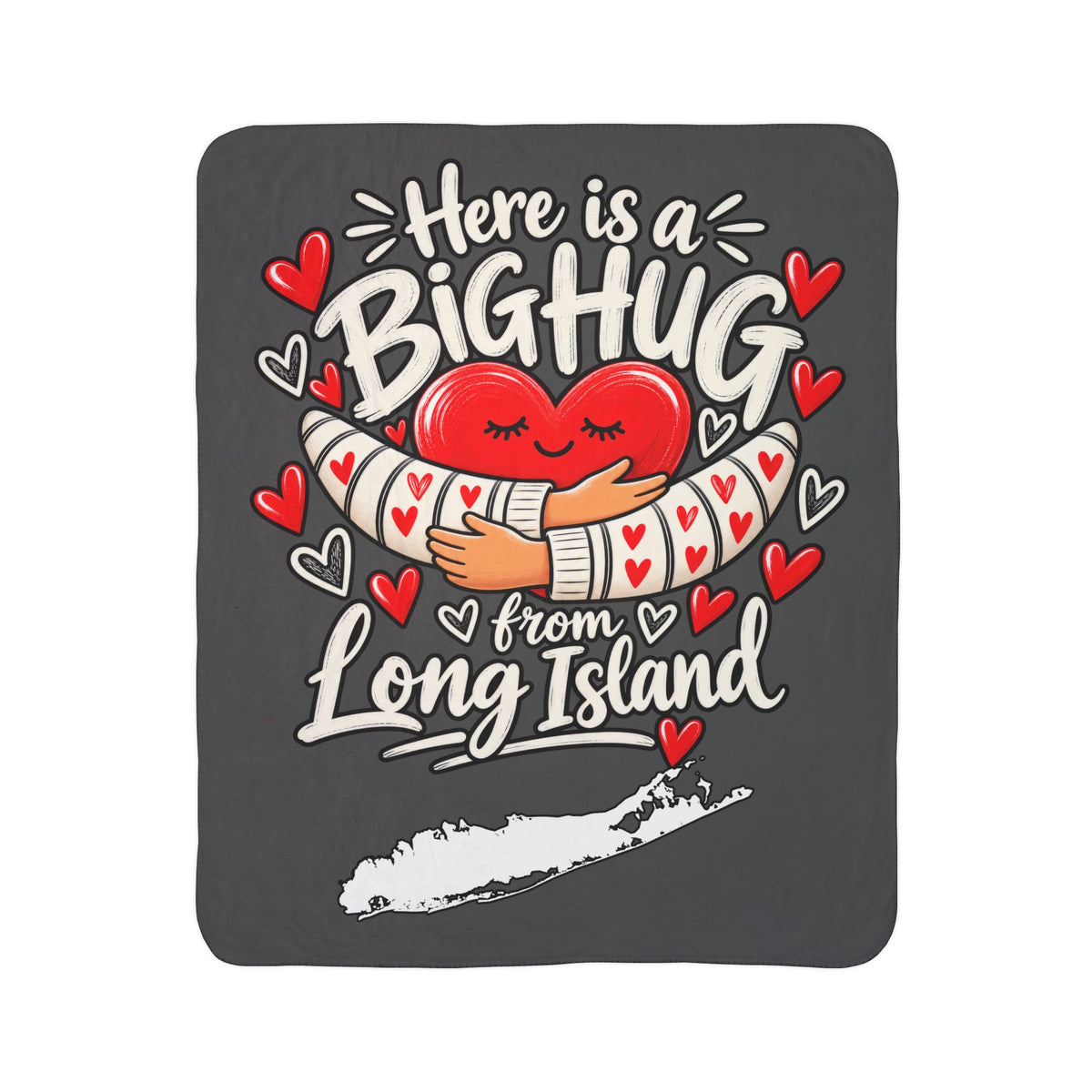What's Up Long Island? Here Is a Big Hug from Long Island Sherpa Blanket
