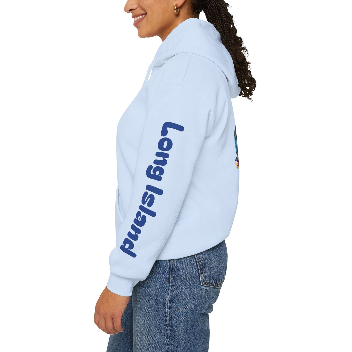 What's Up Long Island? Beach Life Unisex Hoodie – Relaxed Summer Vibes & Coastal Love