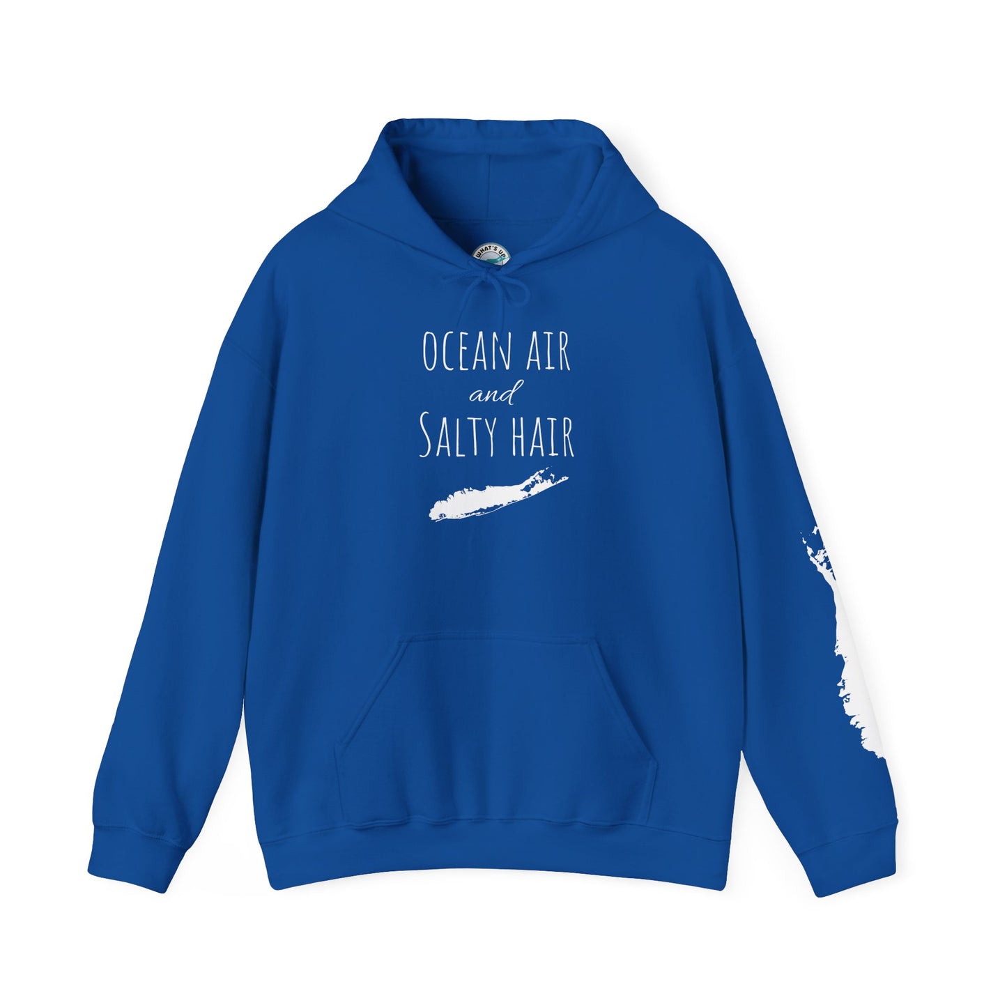 What's Up Long Island?  Ocean Air and Salty Hair Hoodie for Every Occasion | Perfect Gift, Casual Style