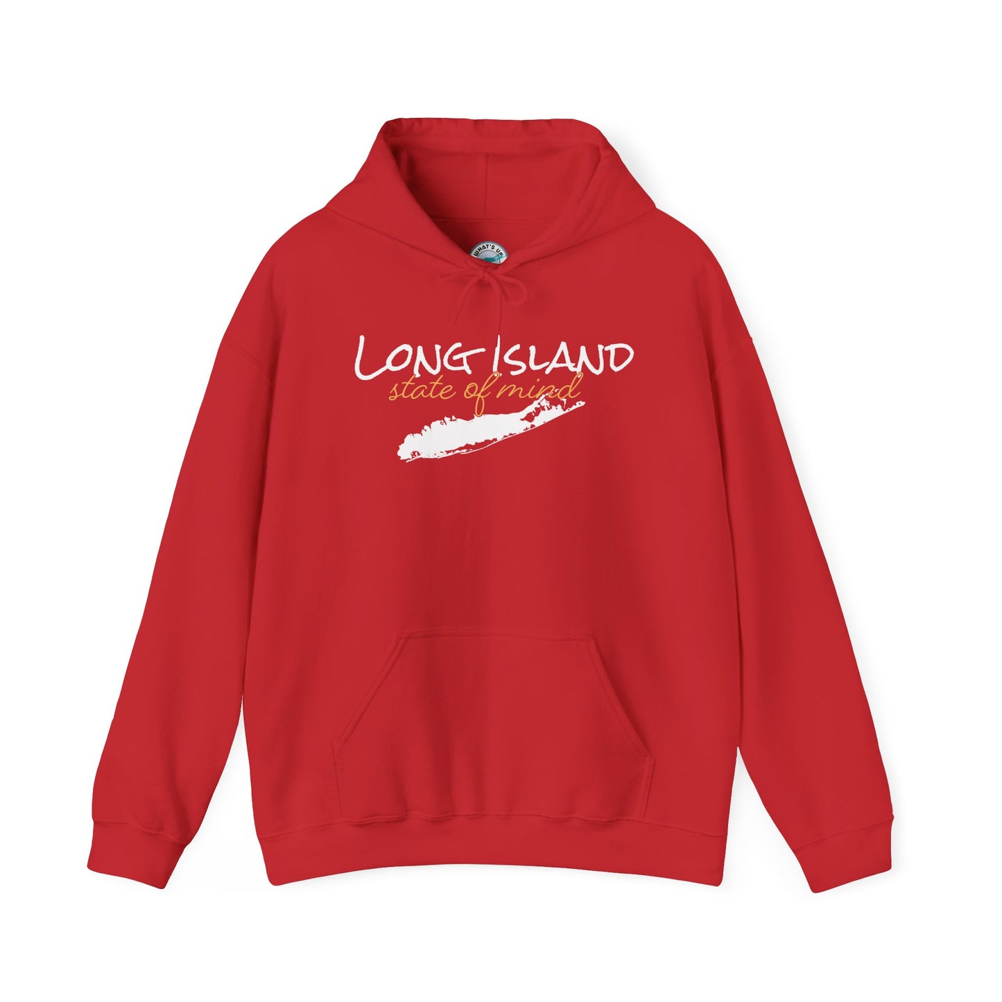 Long Island 'State of Mind' Hoodie — Coastal Island Unisex Graphic Pullover
