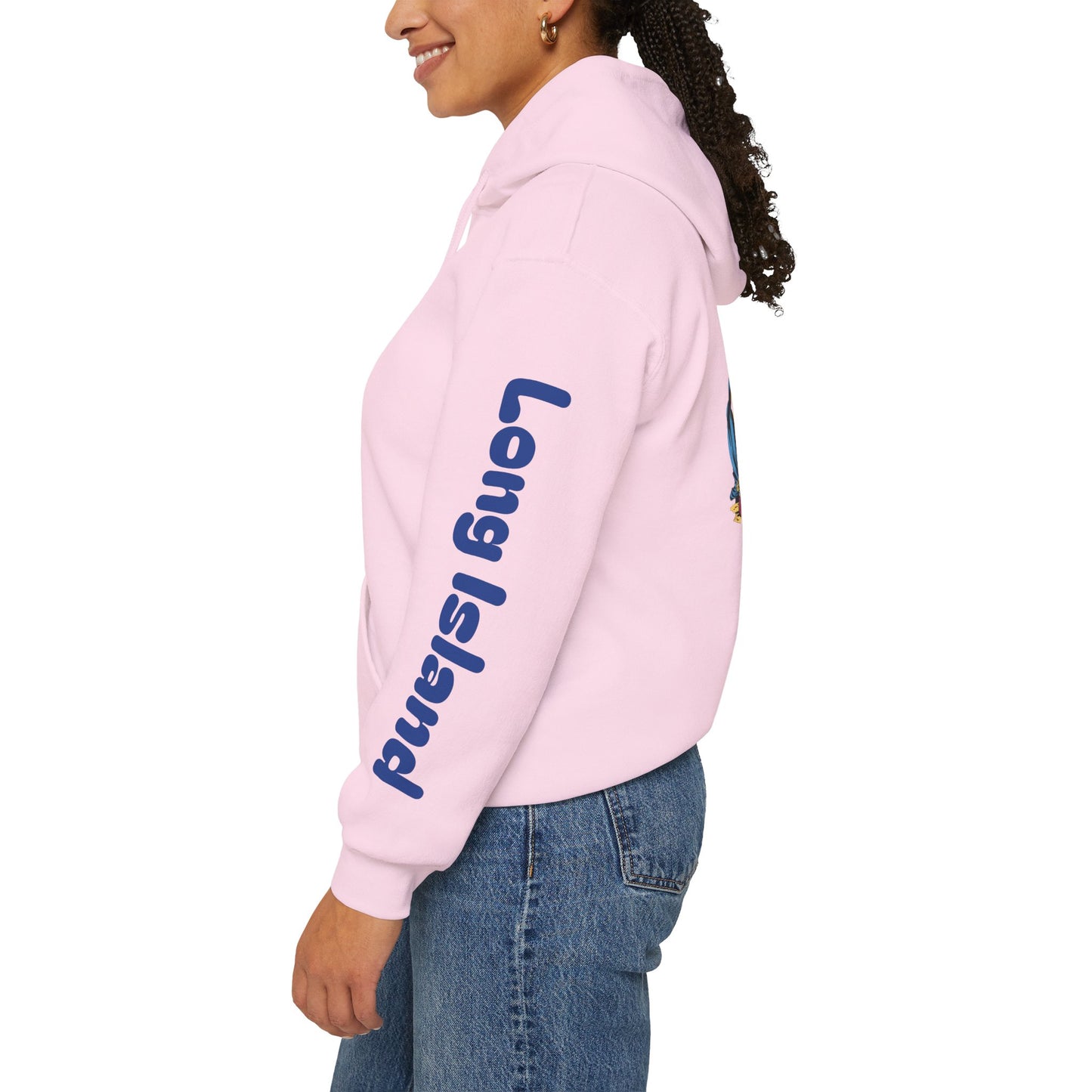 What's Up Long Island? Beach Life Unisex Hoodie – Relaxed Summer Vibes & Coastal Love