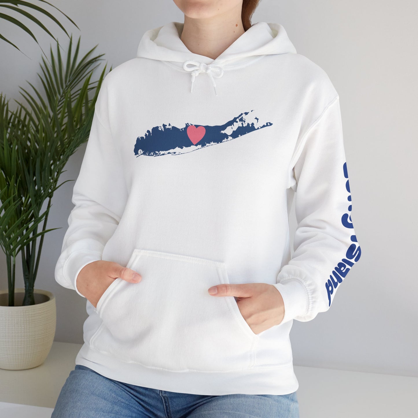 What's Up Long Island? Beach Life Unisex Hoodie – Relaxed Summer Vibes & Coastal Love