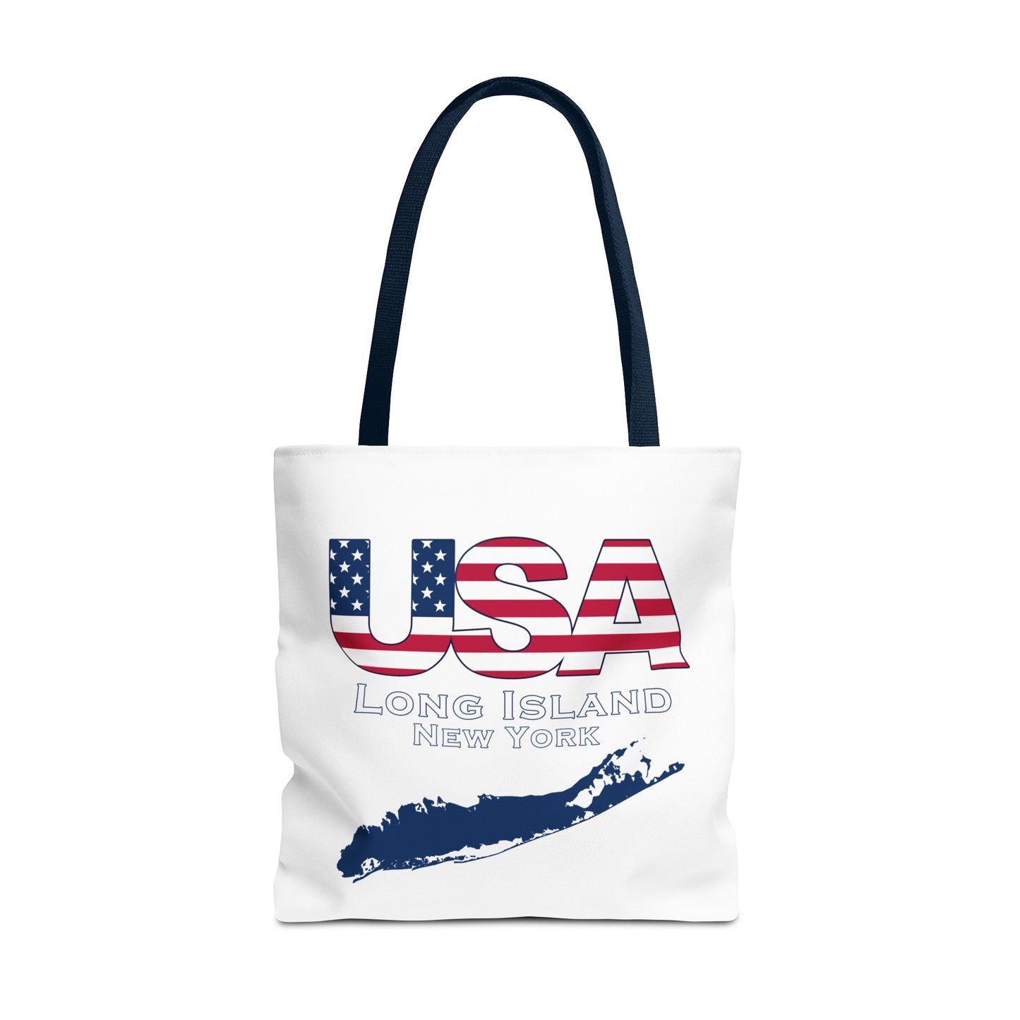 USA What's Up Long Island? Tote Bag - Stylish Travel & Beach Accessory - 2 sizes