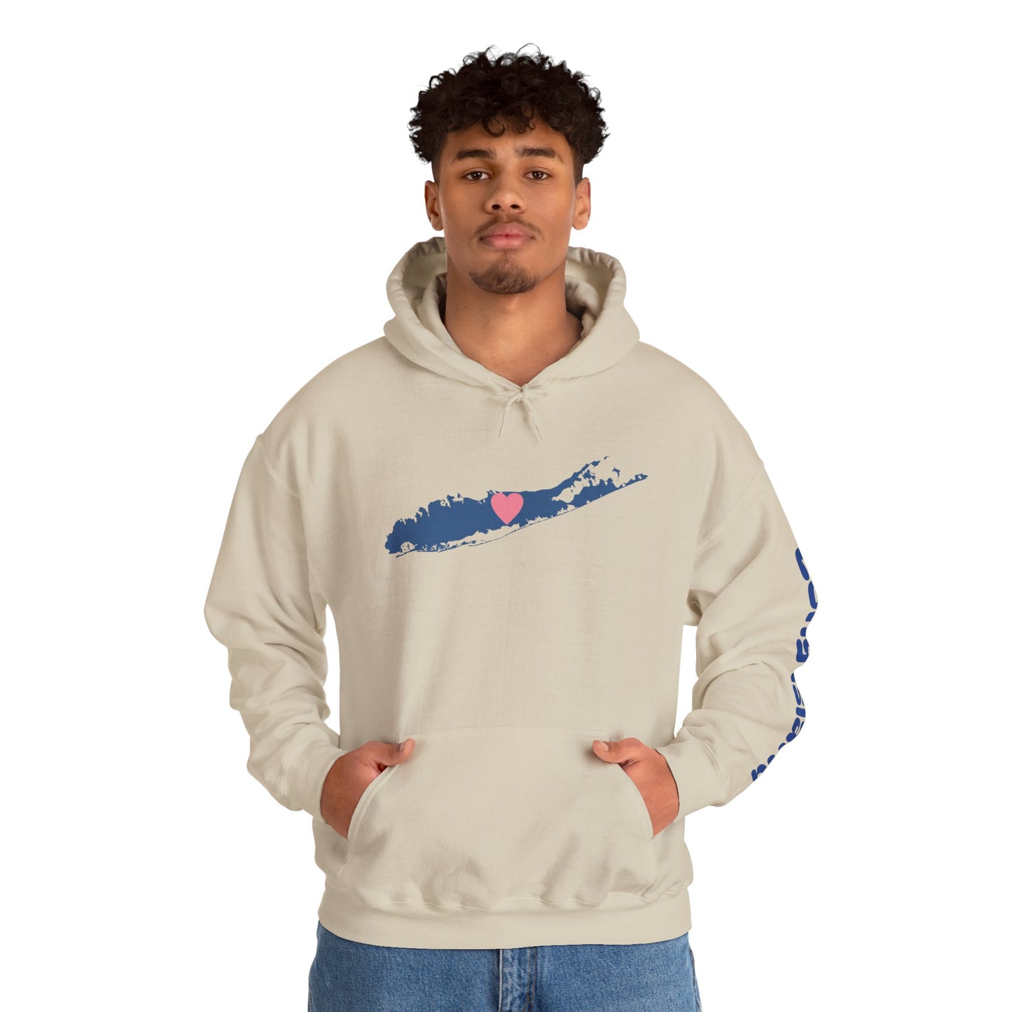 What's Up Long Island? Beach Life Unisex Hoodie – Relaxed Summer Vibes & Coastal Love