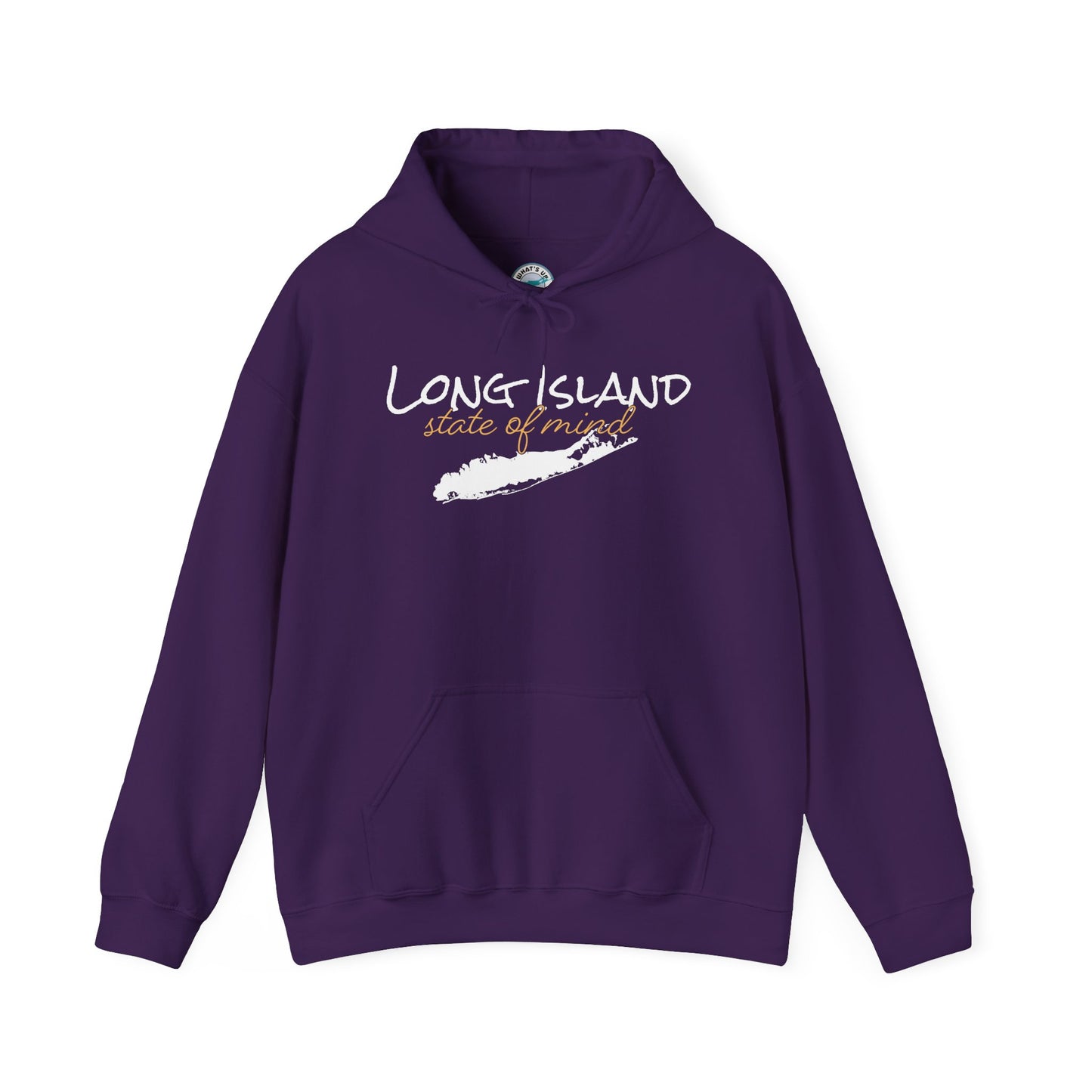 Long Island 'State of Mind' Hoodie — Coastal Island Unisex Graphic Pullover