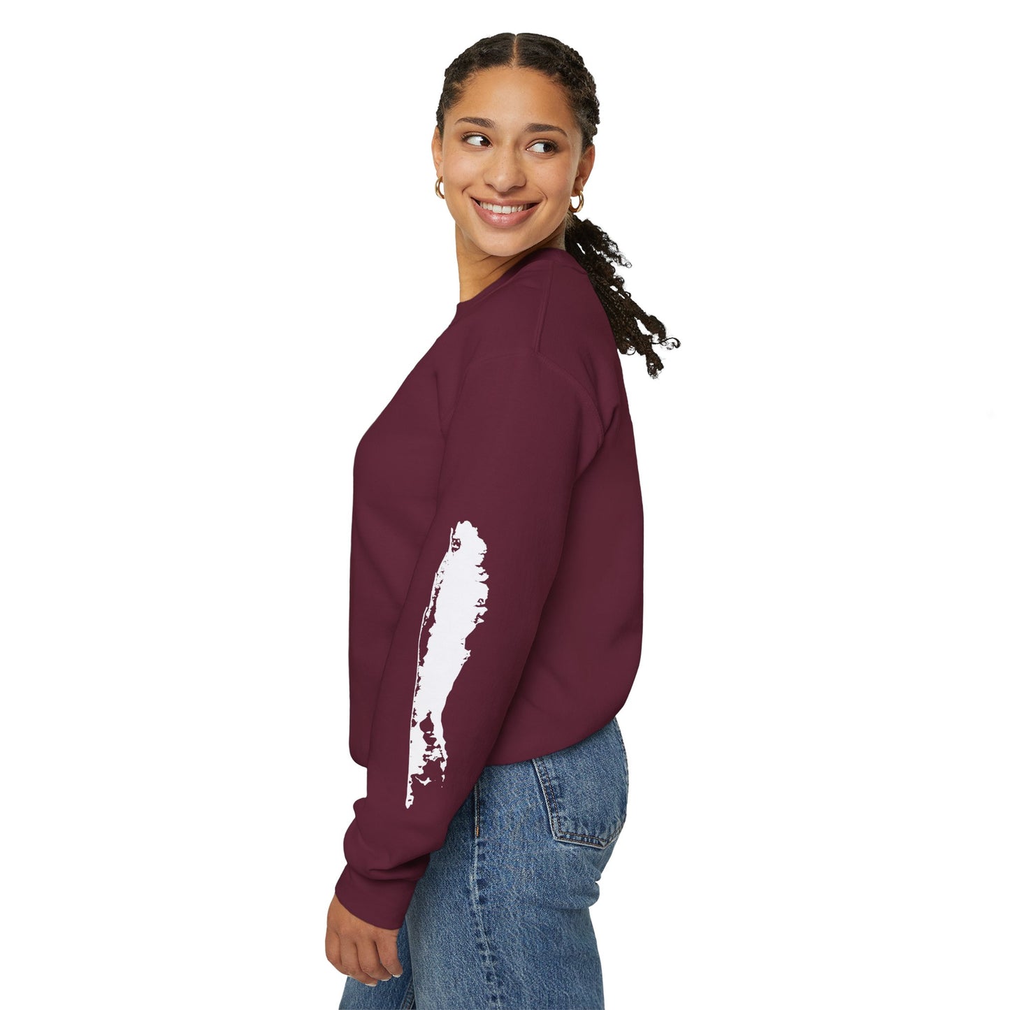 What's Up Long Island?  Cawfee Theme, Cute Winter Owl Sweatshirt, Holiday Gift, Cozy Winter Wear, Unisex Apparel