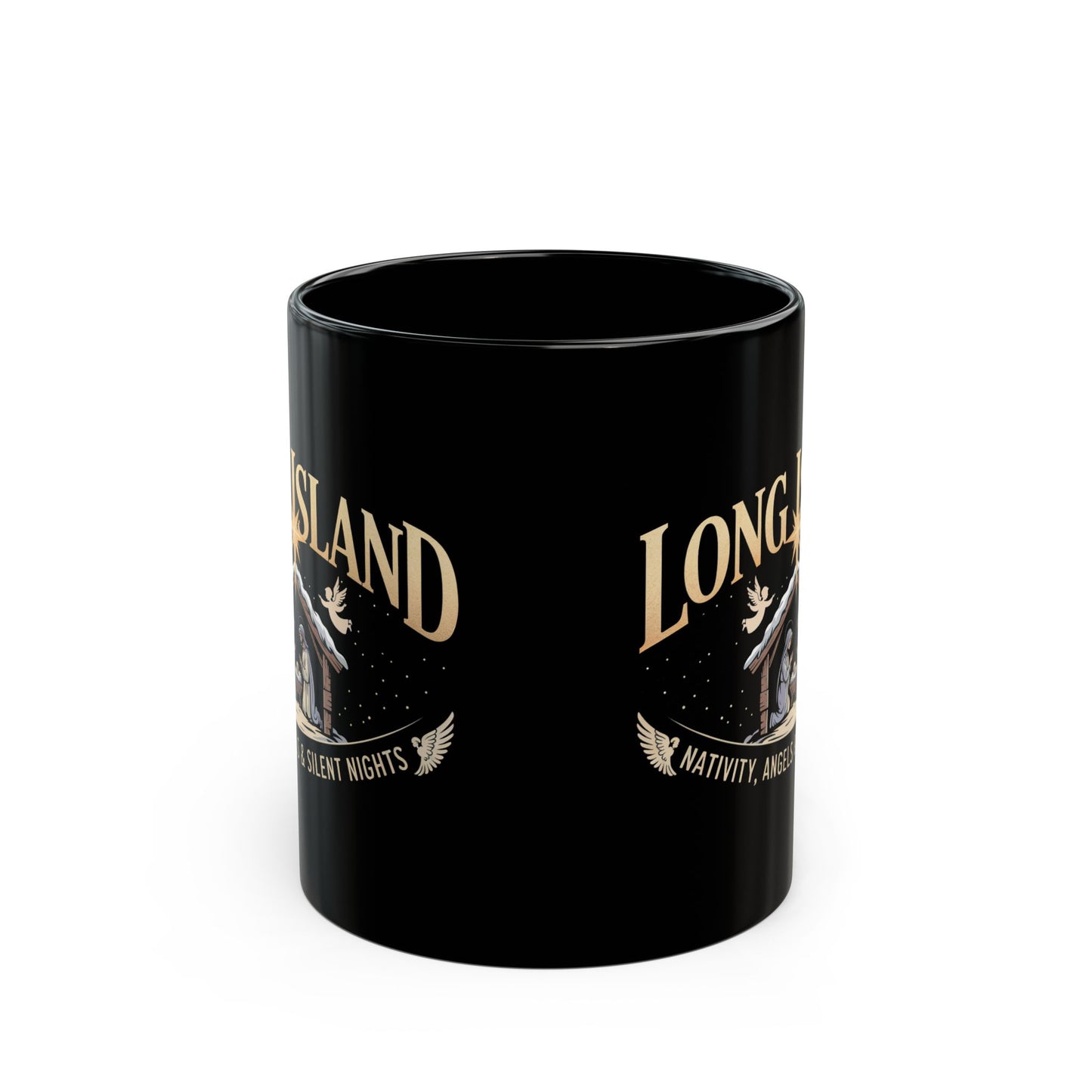 What's Up Long Island? Nativity Mug - Perfect for Holiday Cheer, Gift for Coffee Lovers, Christmas Decor, Unique Present, Celebrate Family