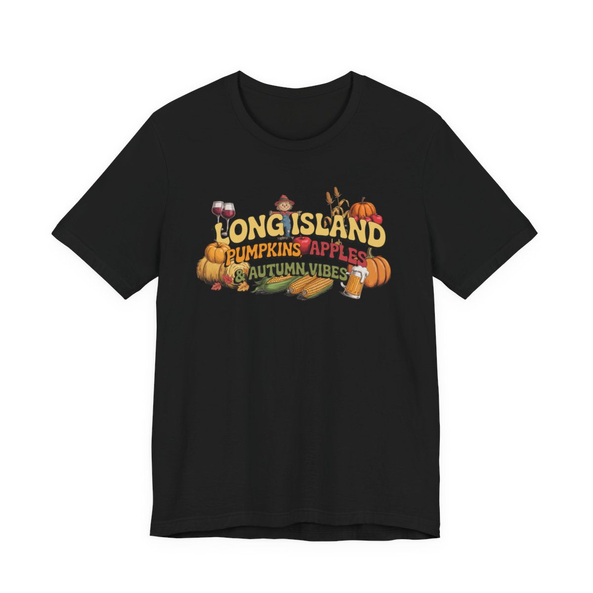 What's Up Long Island? Pumpkins, Apples & Autumn Vibes  T-Shirt