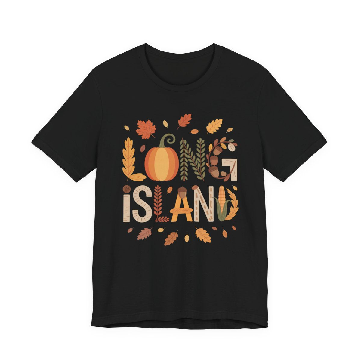 What's Up Long Island? Autumn Tee - Soft Unisex Fit - Fall Themed - Autumn Fashion