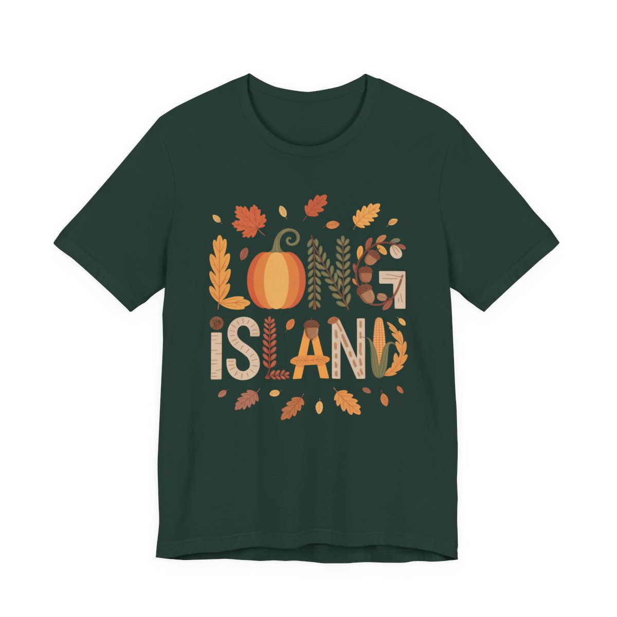 What's Up Long Island? Autumn Tee - Soft Unisex Fit - Fall Themed - Autumn Fashion