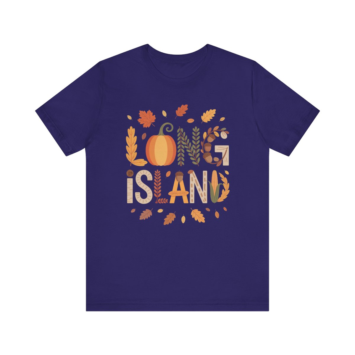 What's Up Long Island? Autumn Tee - Soft Unisex Fit - Fall Themed - Autumn Fashion